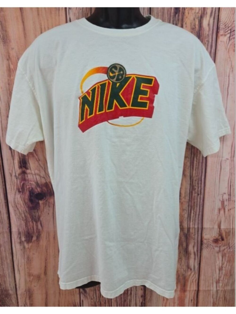 Nike Skate Board Graphic Logo Tshirt Size Large